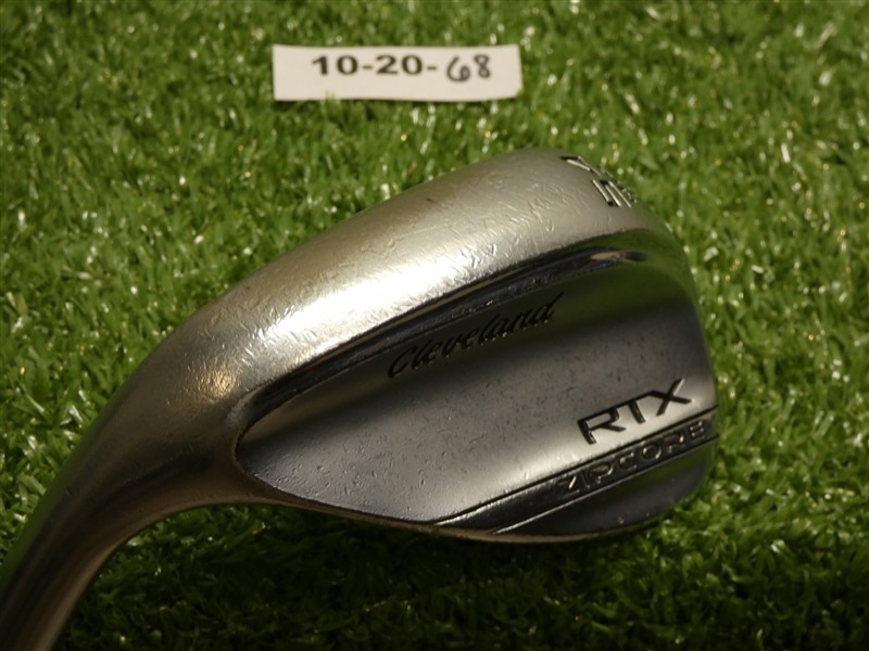 Cleveland RTX ZipCore Left Hand 54* 10* Sand Wedge Mid DG Tour Spinner Steel