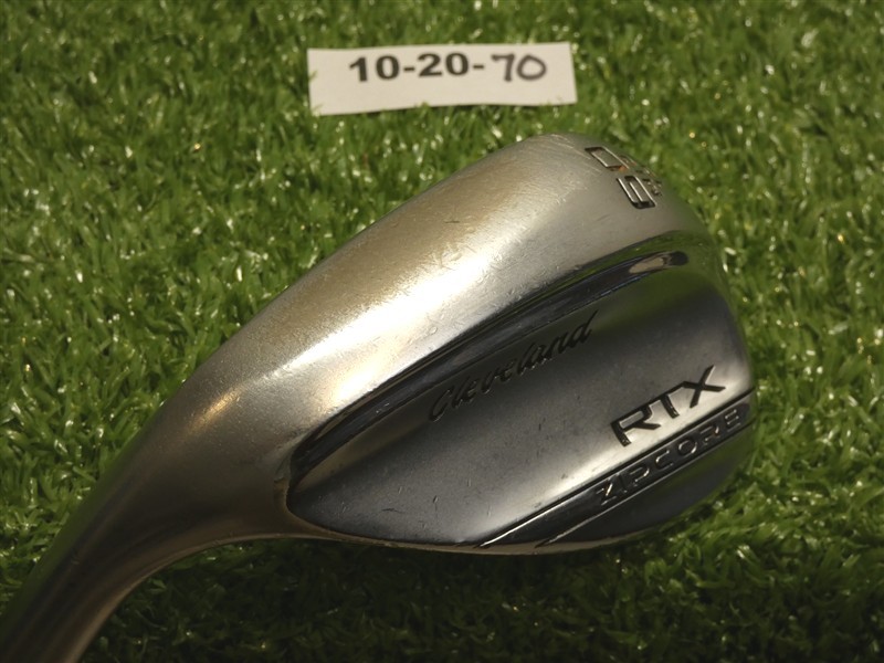 Cleveland RTX ZipCore Left Hand 60* 10* Lob Wedge Mid DG Tour Spinner Steel