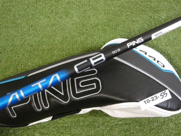 PING G440 Max 9* Driver Alta CB 50 Stiff Graphite with Headcover New