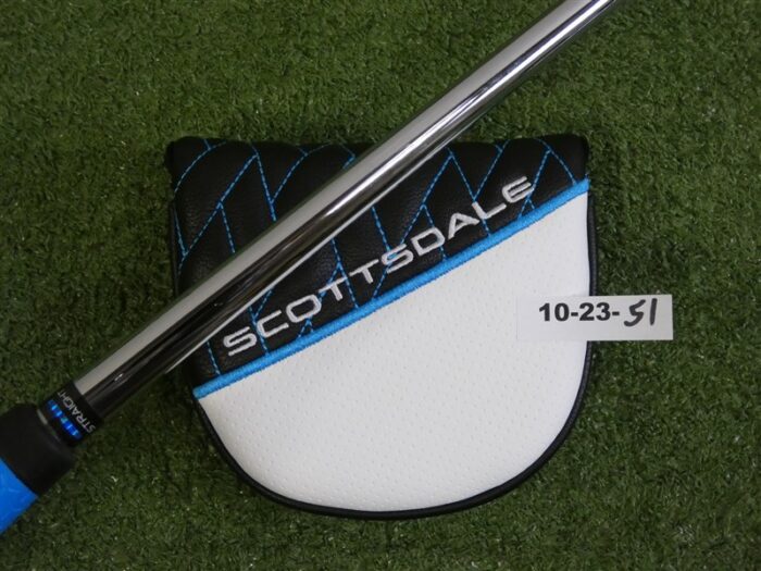Ping 2025 Scottsdale Craz-E CB 37.75″ Straight Putter HC S Stroke Black Dot New