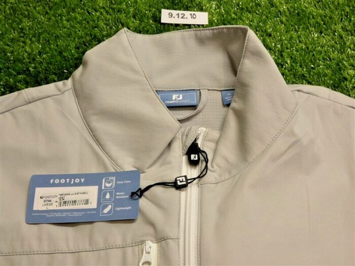 FootJoy Mens TempoSeries Lightweight Softshell Golf Vest Silver Large 37744