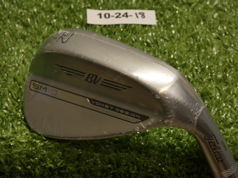 Titleist Vokey SM10 Tour Chrome 52* 08* Gap Wedge F Grind Dynamic Gold Steel New