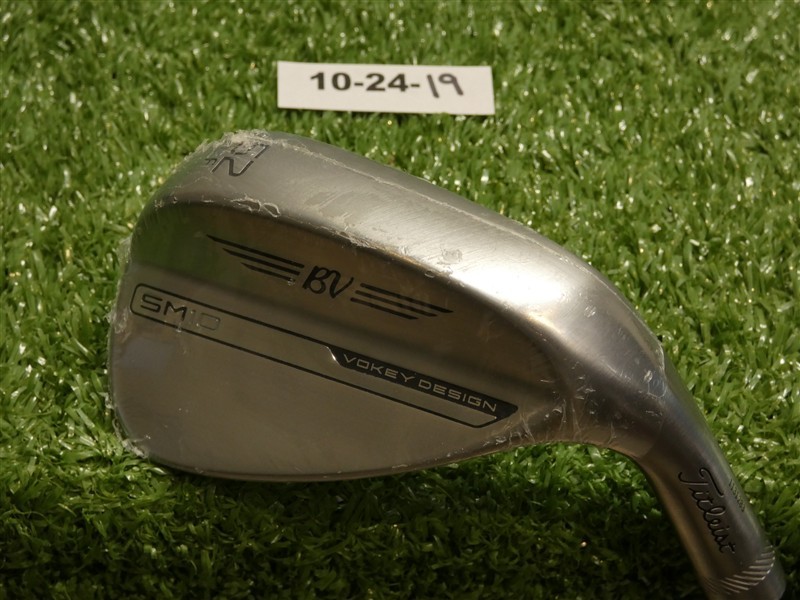 Titleist Vokey SM10 Tour Chrome 52* 12* Gap Wedge F Grind Dynamic Gold Steel New