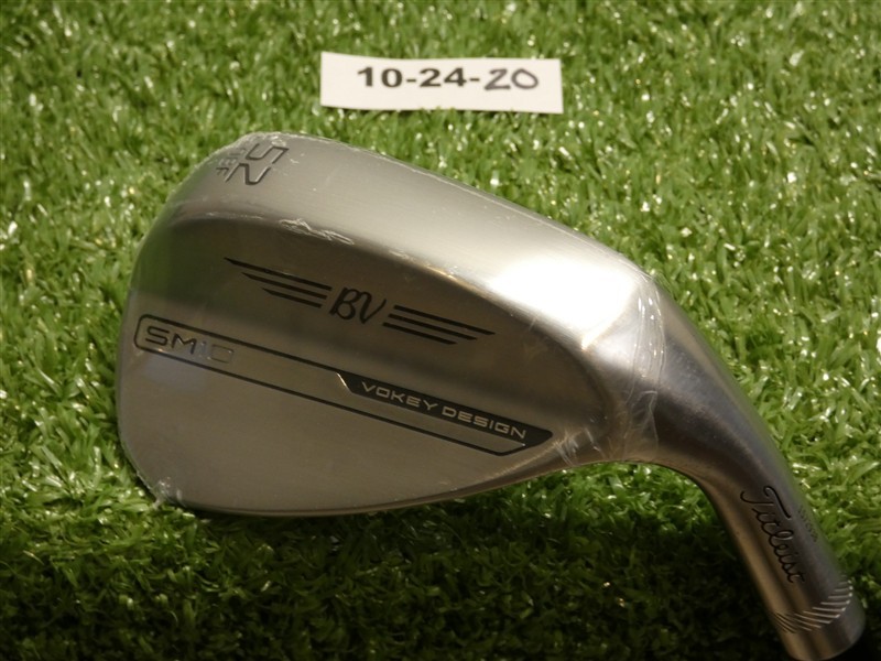Titleist Vokey SM10 Tour Chrome 52* 08* Gap Wedge F Grind Dynamic Gold Steel New