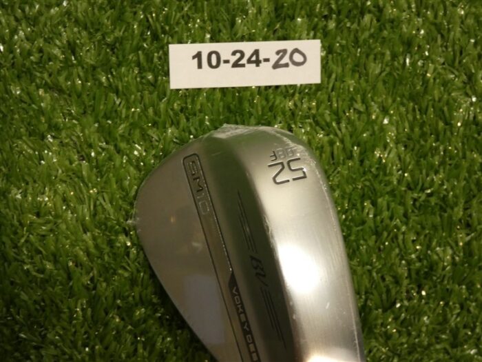 Titleist Vokey SM10 Tour Chrome 52* 08* Gap Wedge F Grind Dynamic Gold Steel New
