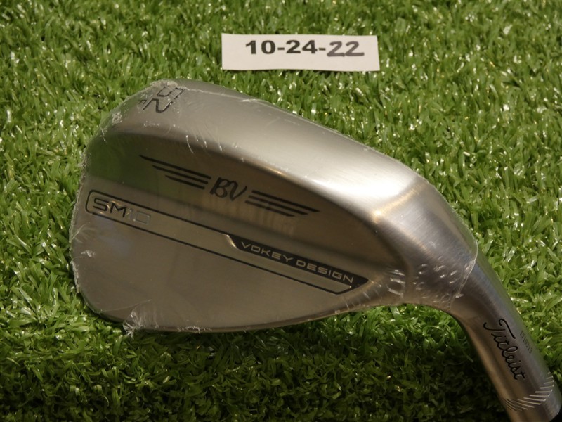 Titleist Vokey SM10 Tour Chrome 52* 12* Gap Wedge F Grind Dynamic Gold Steel New