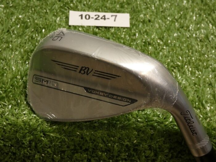 Titleist Vokey SM10 Tour Chrome 46* 10* Pitching Wedge F Grind DG Steel New
