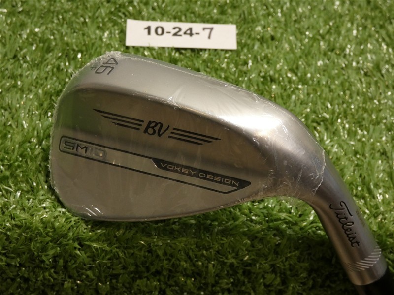Titleist Vokey SM10 Tour Chrome 46* 10* Pitching Wedge F Grind DG Steel New