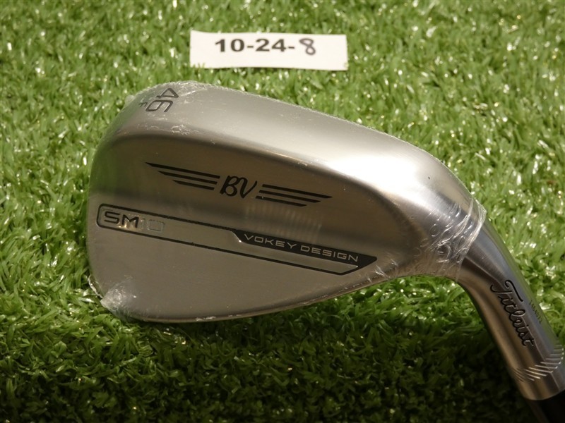 Titleist Vokey SM10 Tour Chrome 46* 10* Pitching Wedge F Grind DG Steel New