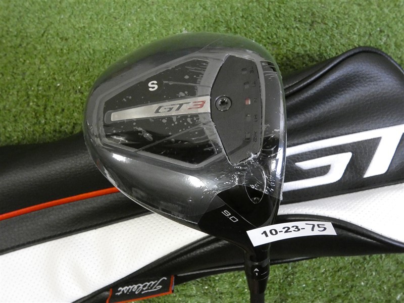 Titleist GT3 9.0* Driver HZRDUS Black 5G 60g 6.0 Stiff Graphite w Headcover New