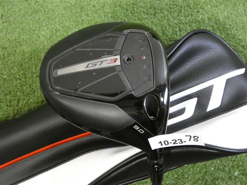 Titleist GT3 9.0* Driver HZRDUS Black 5G 60g 6.0 Stiff Graphite w Headcover New