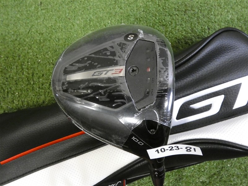 Titleist GT3 10.0* Driver HZRDUS Black 5G 60g 6.0 Stiff Graphite w Headcover New