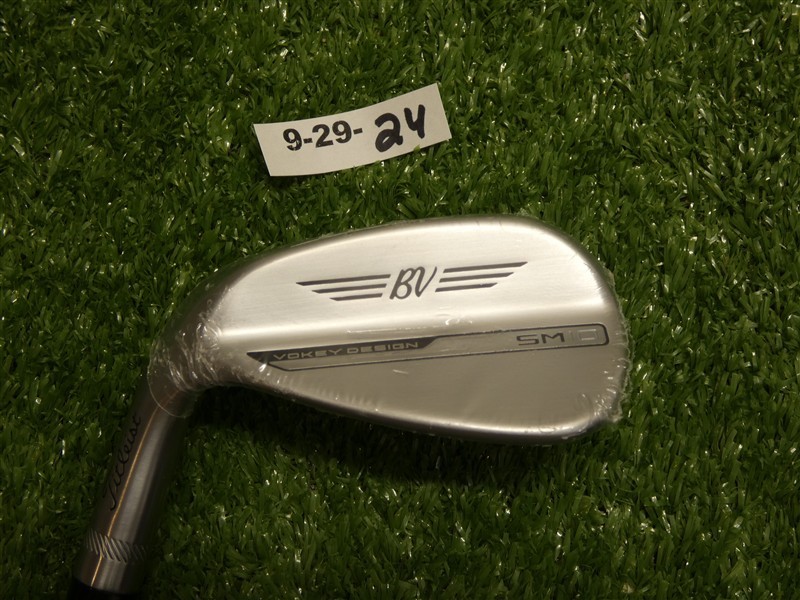 Titleist Vokey SM10 Chrome Left Hand 46* 10* Pitching Wedge F Grind DG Steel New