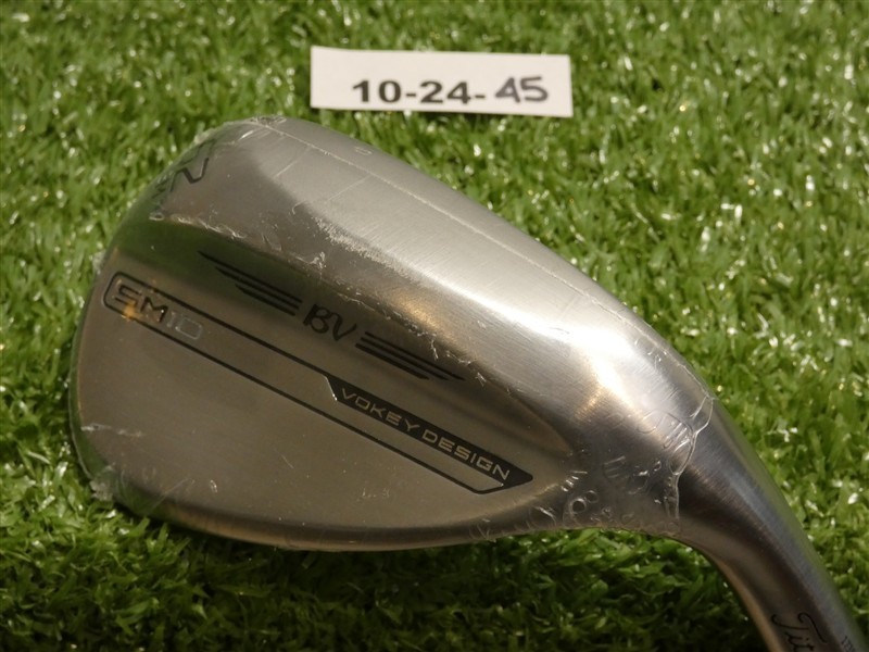 Titleist Vokey SM10 Tour Chrome 62* 08* Lob Wedge M Grind Dynamic Gold Steel New