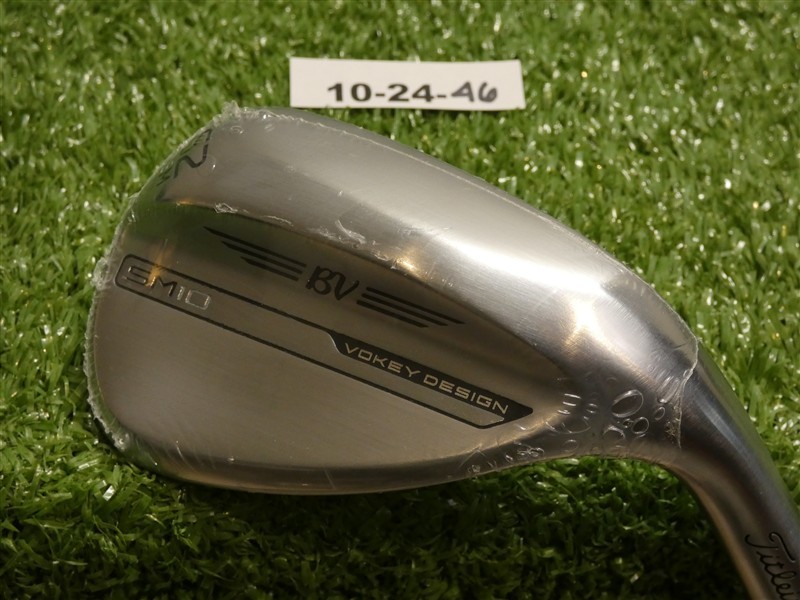 Titleist Vokey SM10 Tour Chrome 62* 08* Lob Wedge M Grind Dynamic Gold Steel New