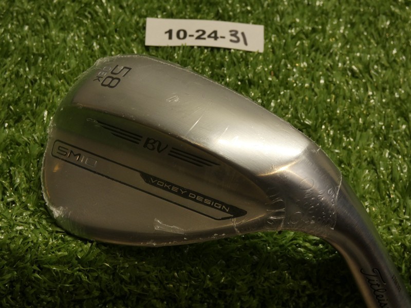 Titleist Vokey SM10 Tour Chrome 58* 06* Lob Wedge K Grind Dynamic Gold Steel New