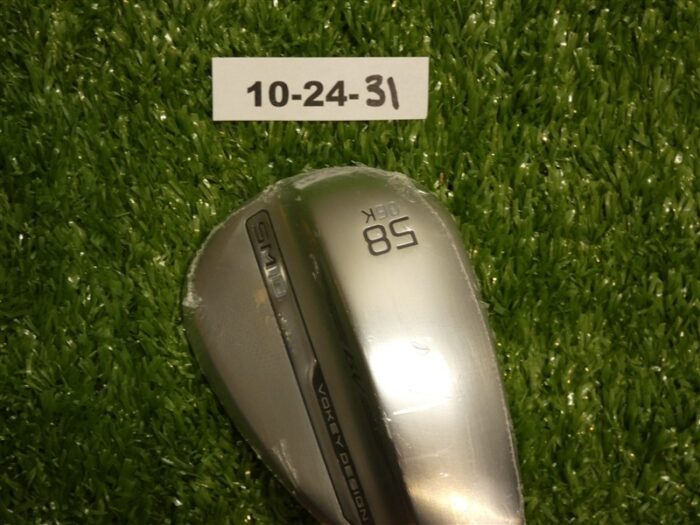 Titleist Vokey SM10 Tour Chrome 58* 06* Lob Wedge K Grind Dynamic Gold Steel New