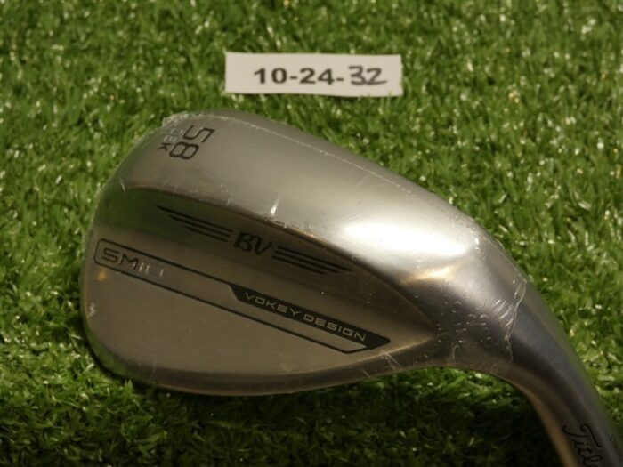 Titleist Vokey SM10 Tour Chrome 58* 06* Lob Wedge K Grind Dynamic Gold Steel New