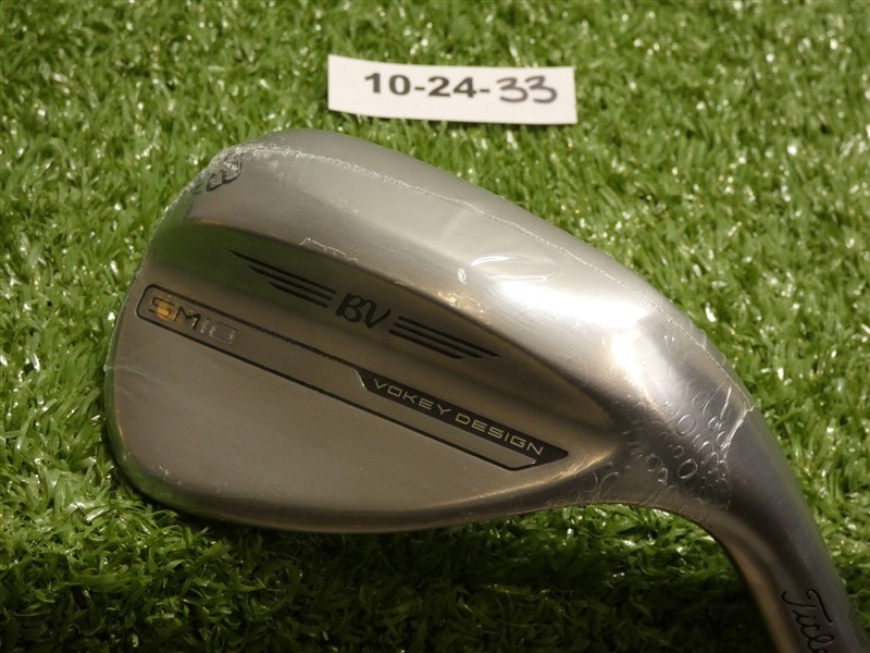 Titleist Vokey SM10 Tour Chrome 58* 08* Lob Wedge M Grind Dynamic Gold Steel New