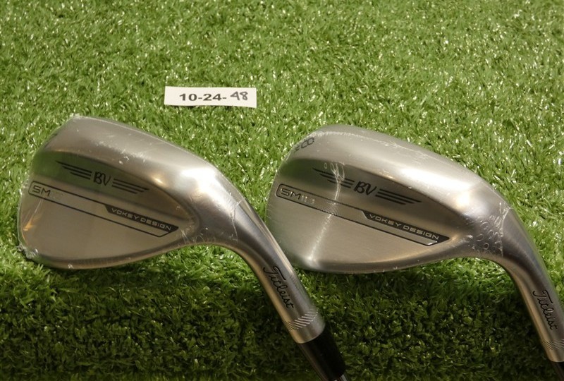 Titleist Vokey SM10 Tour Chrome 54/58* 08* Sand/Lob Wedge Set DG Steel New
