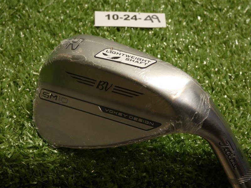 Titleist Vokey SM10 Chrome 52* 08* Gap Wedge F Grind Tensei Regular Graphite New