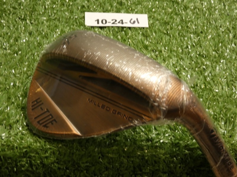 TaylorMade Milled Grind Hi-Toe 3 RAW 56* 10* Sand Wedge KBS 115 Steel New