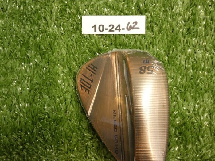 TaylorMade Milled Grind Hi-Toe 3 RAW 58* 10* Lob Wedge KBS 115 Steel New