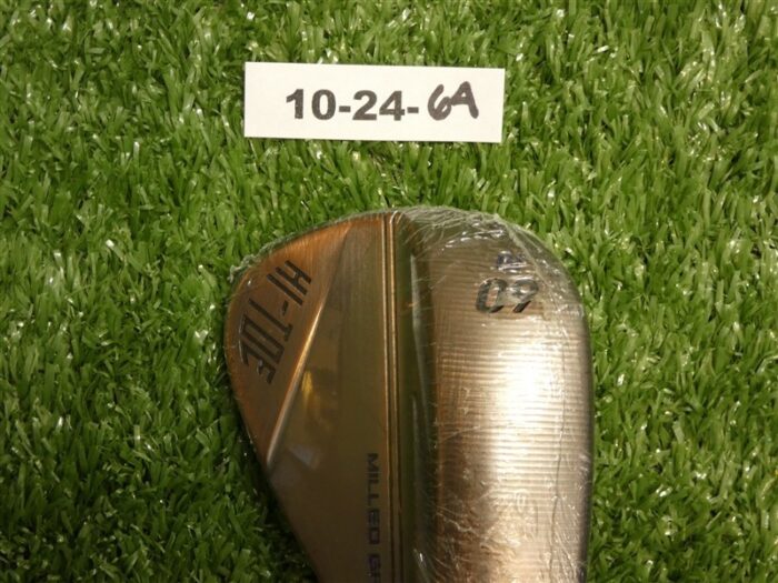 TaylorMade Milled Grind Hi-Toe 3 RAW 60* 10* Lob Wedge KBS 115 Steel New