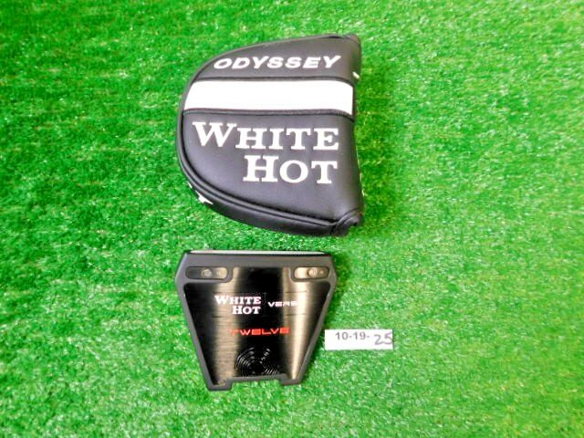 Odyssey White Hot Versa Twelve Putter Head Only Left-Handed with Cover Excellent