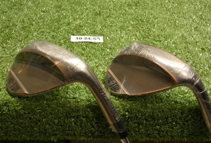 TaylorMade Milled Grind Hi-Toe 4 ATV 56/60* 11* Sand/Lob Wedge Set DG Steel New