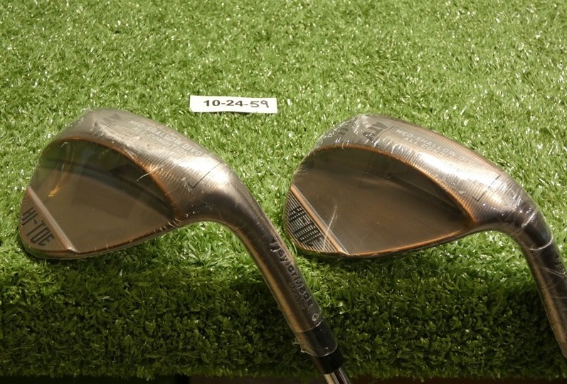 TaylorMade Milled Grind Hi-Toe 4 ATV 56/60* 11* Sand/Lob Wedge Set DG Steel New
