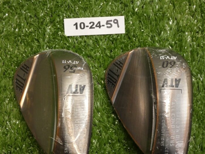 TaylorMade Milled Grind Hi-Toe 4 ATV 56/60* 11* Sand/Lob Wedge Set DG Steel New