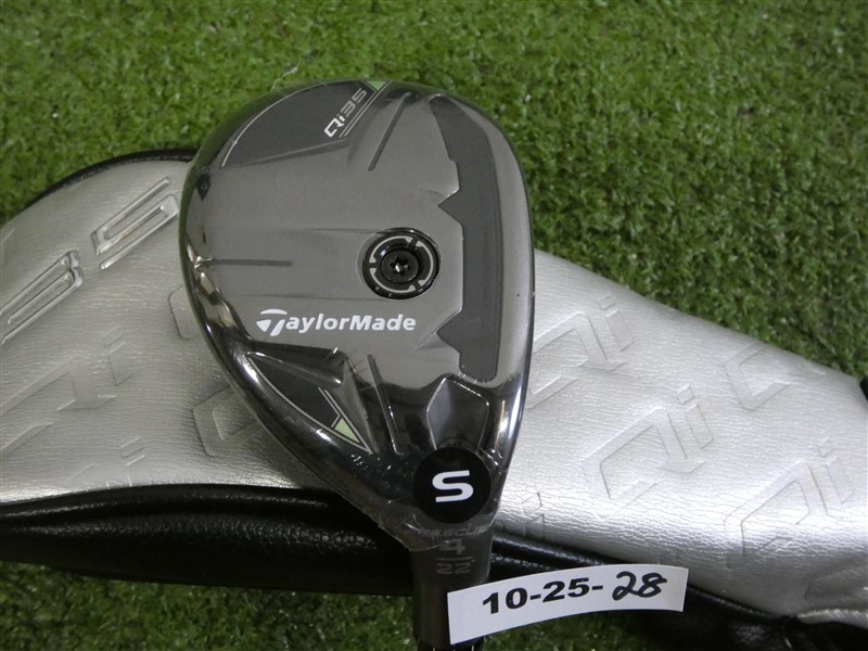 TaylorMade 2025 Qi35 22* 4 Hybrid Rescue Ventus Blue 7 Stiff Graphite w HC New