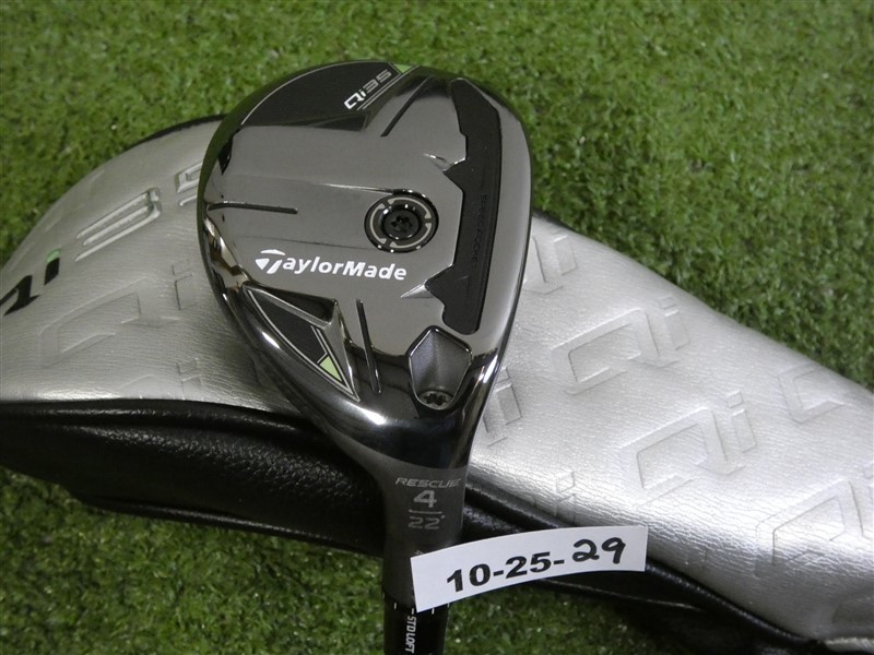 TaylorMade 2025 Qi35 22* 4 Hybrid Rescue Ventus Blue 6 Regular Graphite w HC New