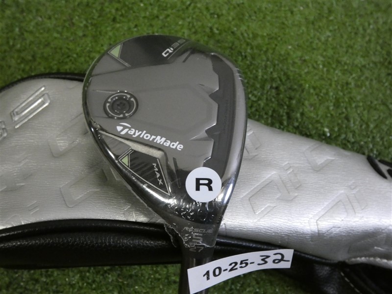 TaylorMade 2025 Qi35 Max 27* 5 Hybrid Rescue AirSpeeder 50 Regular with HC New
