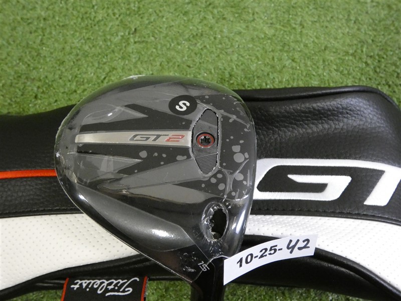 Titleist GT2 15* 3 Wood Tensei 1K Blue 65 Stiff Graphite with Headcover New