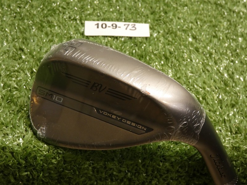 Titleist Vokey SM10 Nickel 56* 14* Sand Wedge F Grind NS Pro 105 Stiff Steel New
