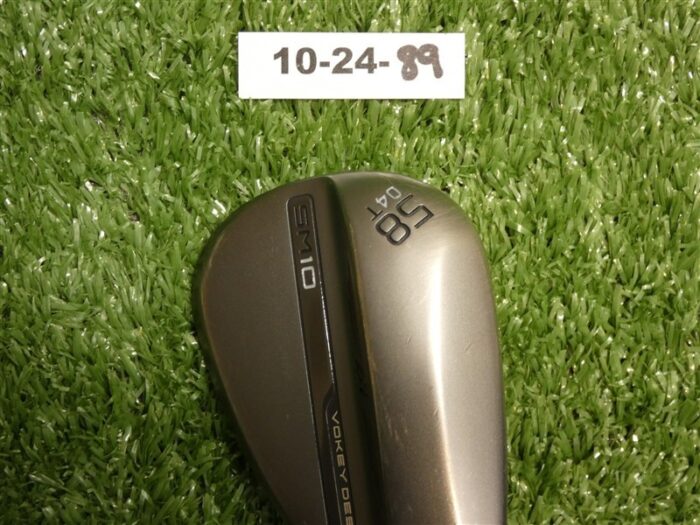 Titleist Vokey SM10 Nickel 58* 04* Lob Wedge T Grind DG Steel Excellent
