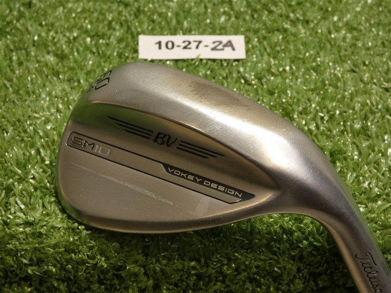Titleist Vokey SM10 Tour Chrome 60* 12* Lob Wedge D Grind Dynamic Gold Steel