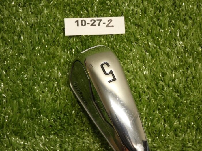 Titleist 2021 T200 Forged 5 Iron AMT Black S300 Stiff Steel Excellent