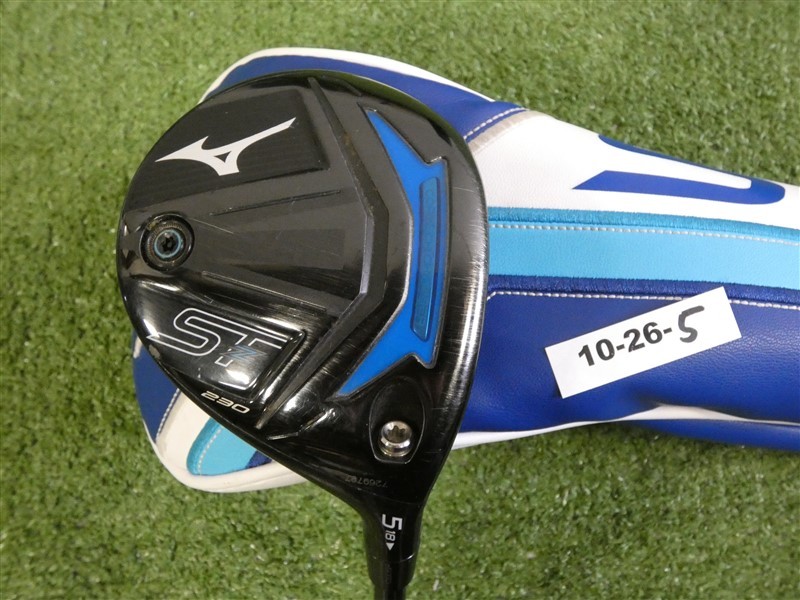 Mizuno ST-Z 230 18* 5 Wood LIN-Q M40X Red 5F2 Senior Graphite with Headcover