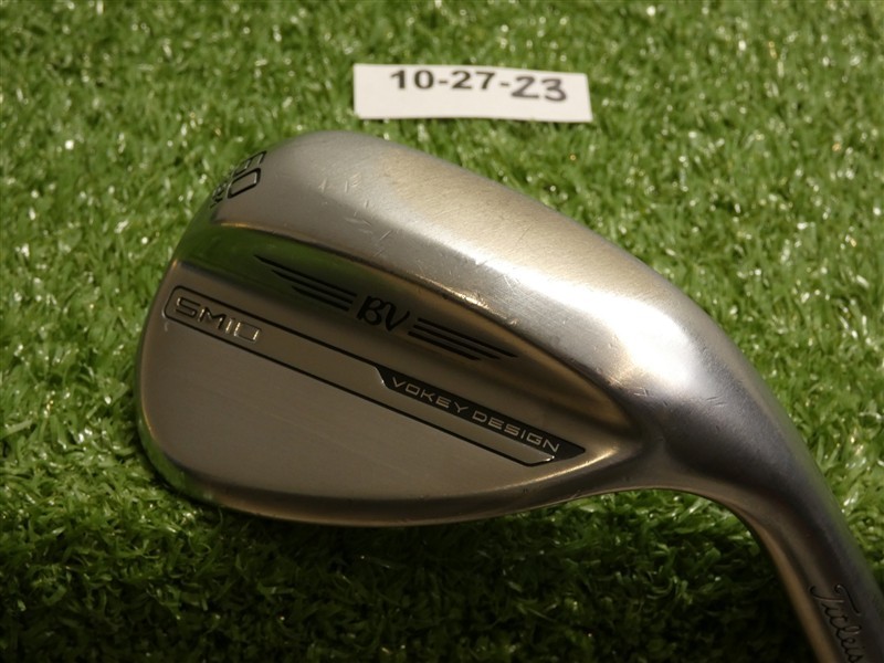 Titleist Vokey SM10 Tour Chrome 60* 08* Lob Wedge M Grind Dynamic Gold Steel