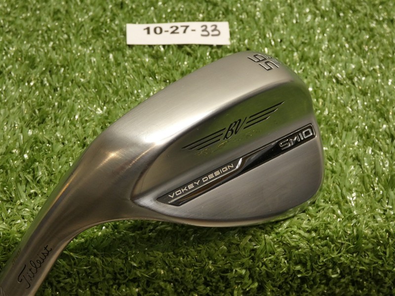 Titleist Vokey SM10 Left Hand 56* 14* Sand Wedge F Grind Dynamic Gold Steel