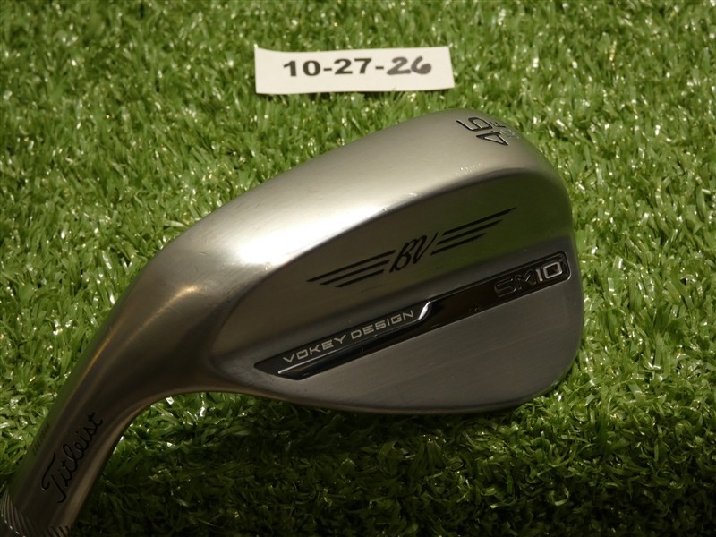 Titleist Vokey SM10 Left Hand 46* 10* Pitching Wedge F Grind DG Steel