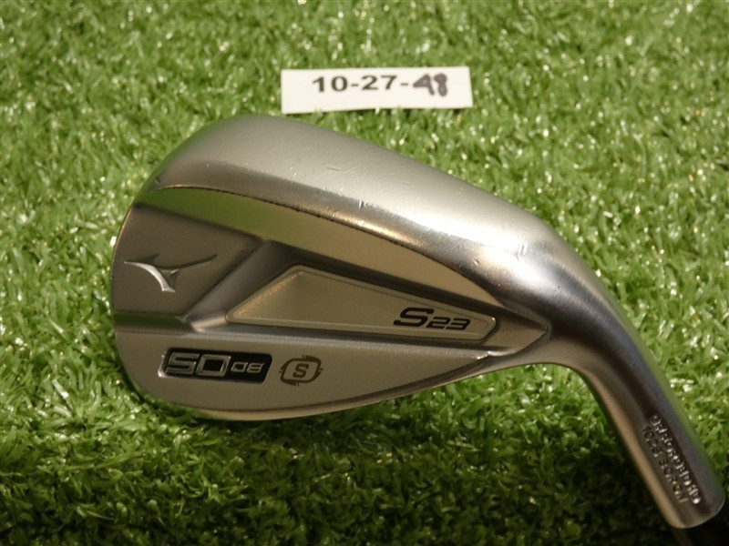 Mizuno S23 Forged Satin Chrome 50* 08* Gap Wedge S Grind Recoil Senior Graphite