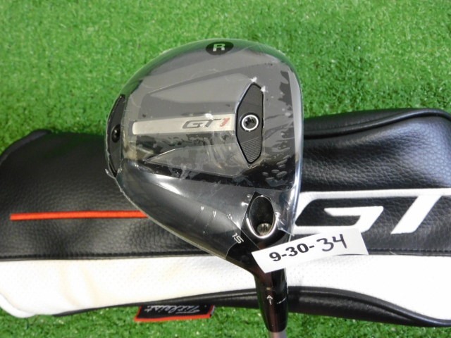 Titleist GT1 15* 3 Wood Fujikura Air Speeder 40 Regular Graphite w Headcover New