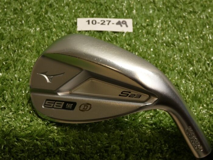 Mizuno S23 Forged Satin Chrome 58* 12* Lob Wedge D Grind KBS Hi-Rev Steel