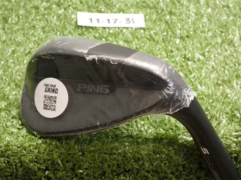 Ping S159 Midnight Black 52* 12* Gap Wedge S Grind ZZ 115 Steel Black Dot New