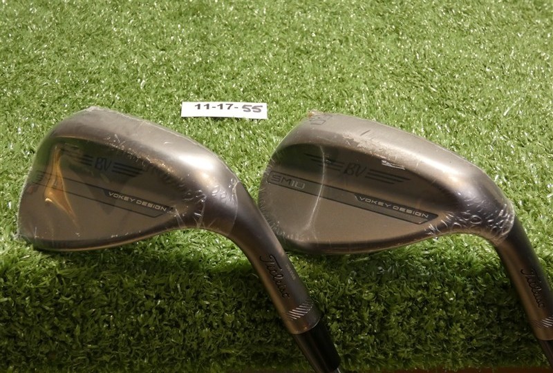 Titleist Vokey SM10 Nickel 56/60* 10* Sand Wedge Set S Grind DG Steel New