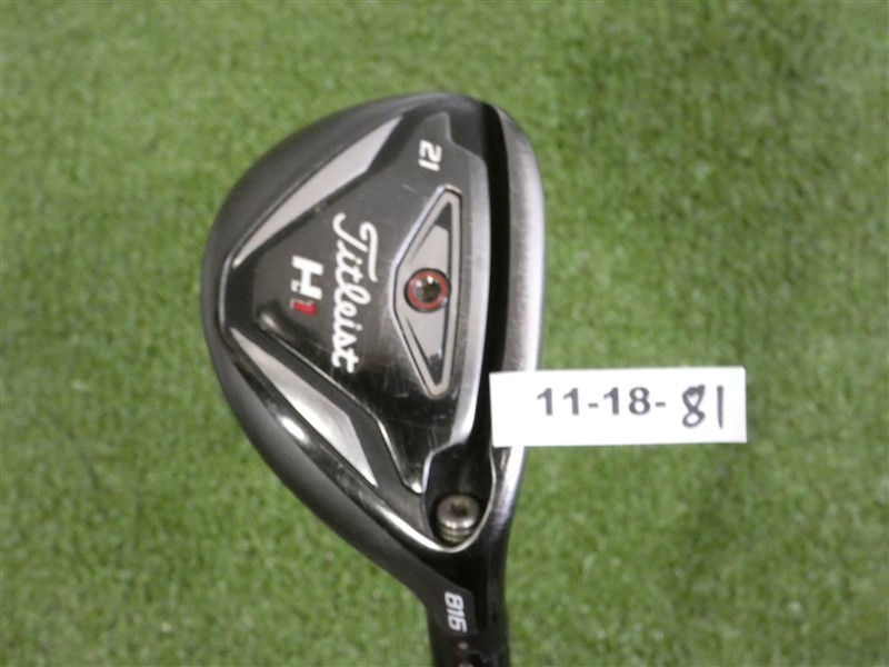 Titleist 816 H1 21* Hybrid Diamana S+ 70 Stiff Graphite with Midsize Grip